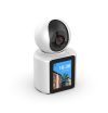Беспроводная поворотная Камера-Видеоняня с Экраном WIFI C3, Интелектуальная с функцией автоматической слежки, с ночным видением, сигнал тривоги, внутренняя камера видеонаблюдения