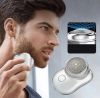 Портативная Универсальная Беспроводная Компактная Мини USB бритва со встроенным аккумулятором, Дорожная Карманная бритва для мужчин, удобное небольшое устройство для бритья, шейвер для сухого и мокрого бритья