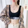Спортивный топ Shoulder Sports Suit, женский универсальный бюсгалтер пуш-ап для бега, йоги, тренажерного зала с мягкими чашками