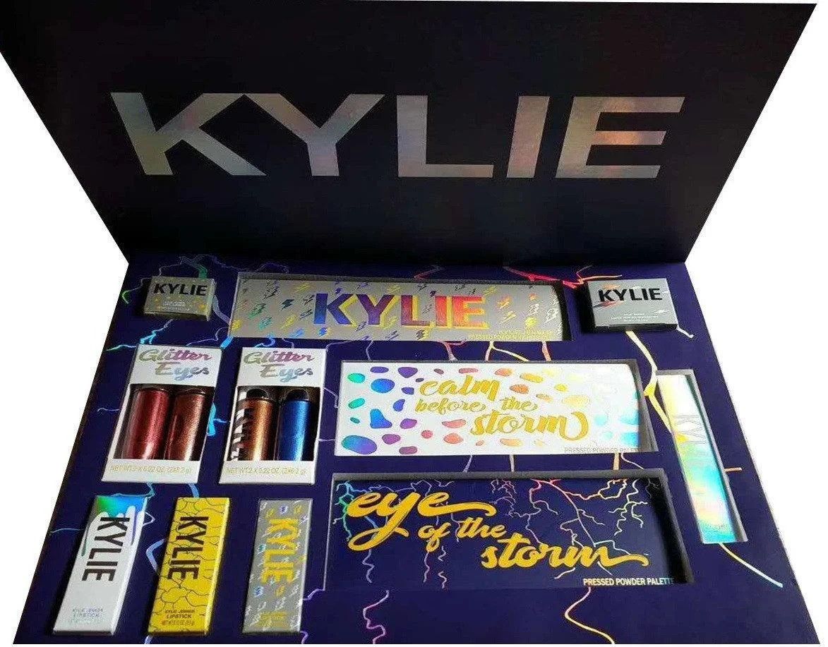 Подарочный набор косметики Kylie Weather Collection синий, набор Kylie синий