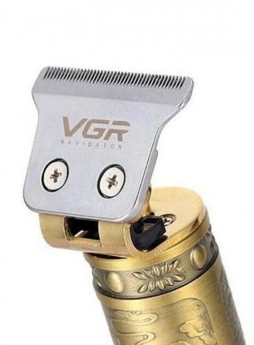 Беспроводная профессиональная машинка для стрижки волос VGR V-085 с насадками, аккумуляторный триммер, машинка для окантовки