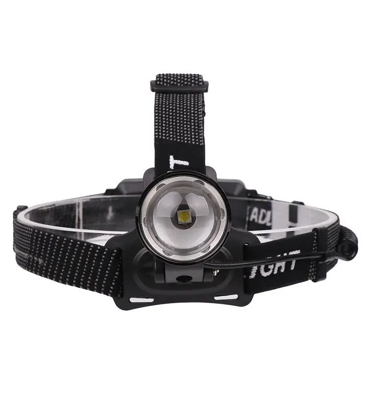 Налобный фонарь BL T20 -P90 LED Zoom аккумуляторный светодиодный мощный фонарик с фокусировкой, наклона линзы – 90°
