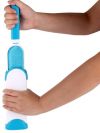 Компактная Двусторонняя Щетка для удаления шерсти Reusable Pet Fur Remover With Self Cleaning Base самоочищающаяся,Многоразовое средство для удаления шерсти домашних животных, комплект щеток