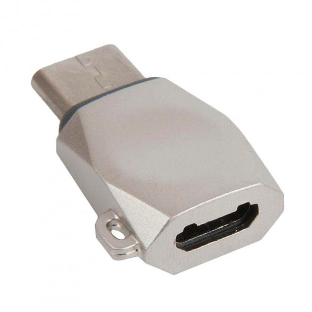 Переходник адаптер OTG HOCO UA8 Micro USB to Type-C