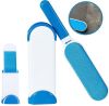 Компактная Двусторонняя Щетка для удаления шерсти Reusable Pet Fur Remover With Self Cleaning Base самоочищающаяся,Многоразовое средство для удаления шерсти домашних животных, комплект щеток