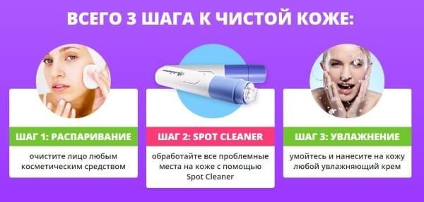Вакуумний очищувач для обличчя Spot Cleaner, Pore Cleaner