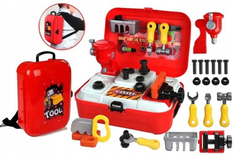 Детский игровой набор инструментов в кейсе 25 предметов Toy Tool Toy, игровой набор для мальчика