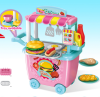 Детский игровой набор кухня "Happy Chef" 2 в 1 большая кухня в чемодане на колесах