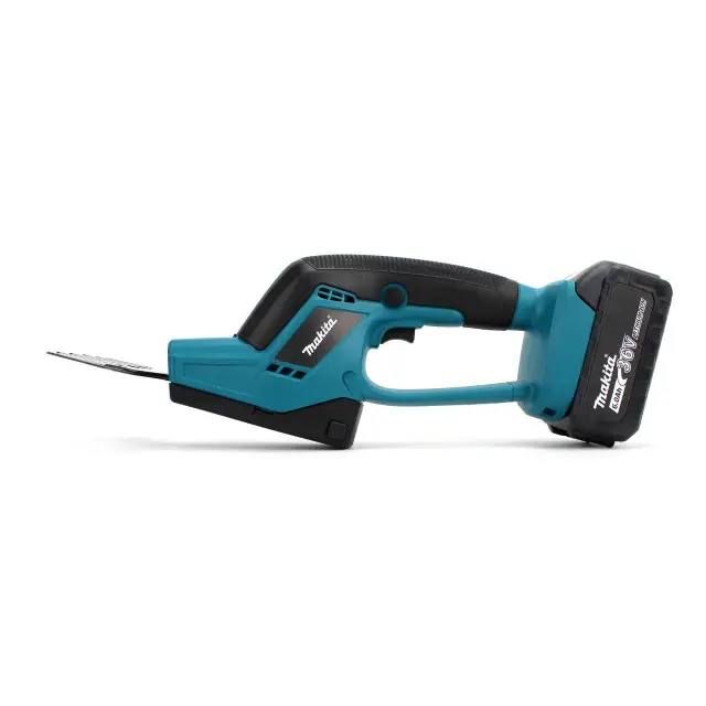 Аккумуляторный портативный универсальный кусторез Makita DUM111SYX (36V 6.0Ah), компактные садовые ножницы для кустов, кусторез для ухода за садом,обеспечивает чистые и аккуратные срезы, удобный и мощный инструмент для обрезки травы и кустов