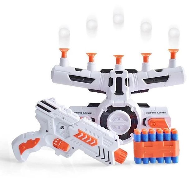 Интерактивная игра воздушный тир "Shooting X-Target" B2127 с писталетом бластером и дротиками