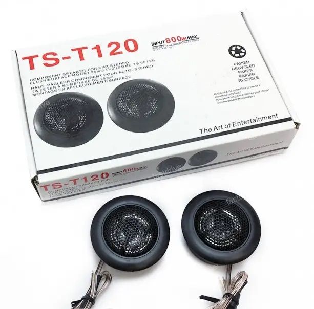 Автомобильный динамик пищалки Tweetor TS-120 500W