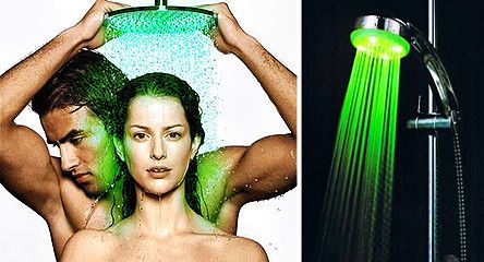 Светодиодная насадка на душ насадка для душа LED Shower Bradex