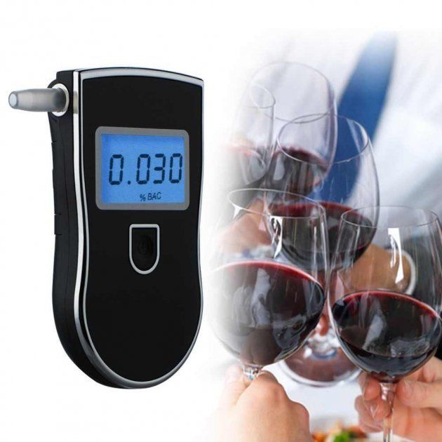 Алкотестер цифровий кишеньковий з екраном Alcohol Tester