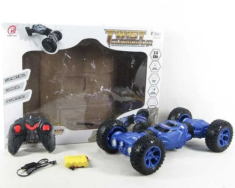 Машинка перевертыш RQ-2023 Twist Climbing Car на радиоуправляемая  - трансформер 2 в 1, Трюковый вездеход