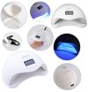 Лампа для ногтей Sun 5 nail lamp FD93-1 48W, Лампа для маникюра, Ультрафиолетовая гибридная LED-лампа для сушки, полимеризации гель-лаков, наращивания ногтей, с отсоединением дна для педикюра