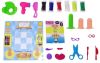 Игровой набор для лепки "Парикмахерская"  в чемодане Barber shop Hairdresser toy, Игровой набор для девочки