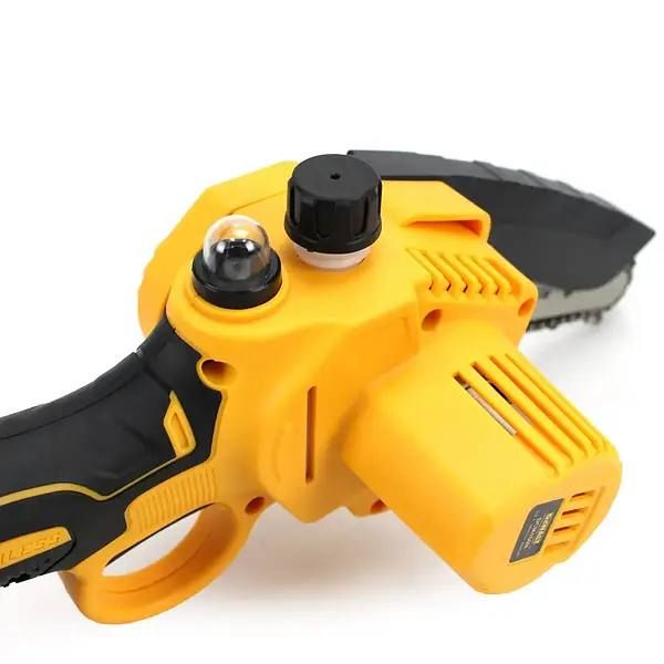 Аккумуляторная мини Пила DeWalt 8" DCM160N 24V 4AH шина 20 см, сучкорез Девольт для резки веток, обрезки деревьев и кустарников