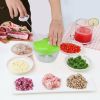 Механический многофункциональный мини-блендер Easy Spin Cutter кухонный ручной измельчитель