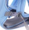 Слинг-рюкзак для удобной переноски ребенка, Сумка кенгуру Baby Carriers синий, голубой, красный, розовый с подкладкой на сиденье наружными швами и регулируемым положением ребёнка, поддержка для головки малыша, комфортные плечевые ремни