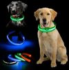 Светящийся ошейник для собак на аккумуляторе USB GLOW RING, Led маячок для животных кошек и собак