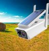 Уличная WIFI камера ABQ-Q1 Solar беспроводная автономная, аккумуляторная цветная