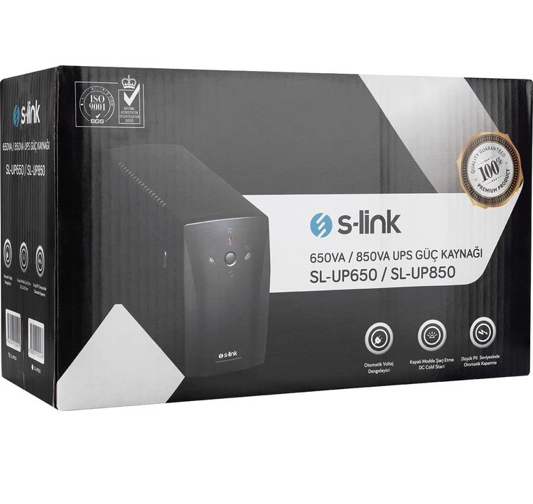 Источник бесперебойного питания для ИБП S-link sl-up 650/sl-up 850 650 ВА/850 ВА