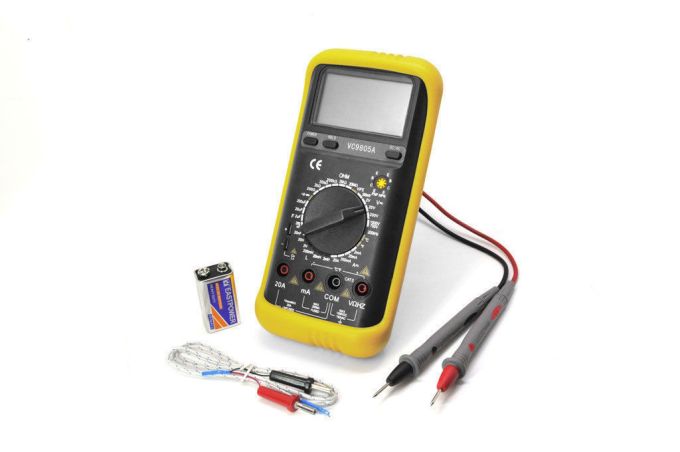 Тестер мультиметр DT VC 9805