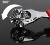 Универсальный многофункциональный гаечный ключ 48 в 1  Universal Tiger Wrench PRO, две вращающиеся на 360? головки, Торцевой ключ, Комбинированный портативный походный инструмент, облегчает работу с труднодоступными гайками и болтами