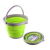 Складное силиконовое ведро Foldaway Bucket на 10 л