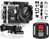 Многофункциональная Экшн камера с пультом S3R remote Wi Fi waterprof 4K DVR SPORT,водонепроницаемая мини-камера с пультом, для съемок в экстремальных условиях: в движении, под водой, во время ударов и тряски