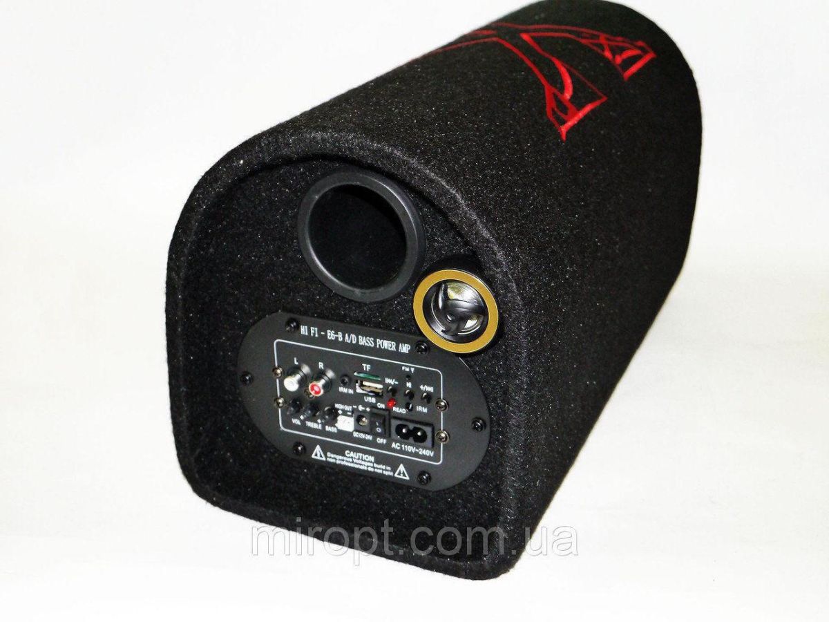 Активный сабвуфер Xplod бочка 8 дюймов 800 Вт Bluetooth