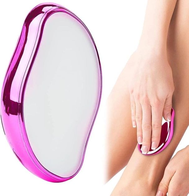 Гриндер-кристаллический эпилятор-депилятор для удаления волос Glass Shaver, Портативный Компактный Многократный Безболезненный депилятор для тела, Для всех видов волос, гладкая и мягкая кожа
