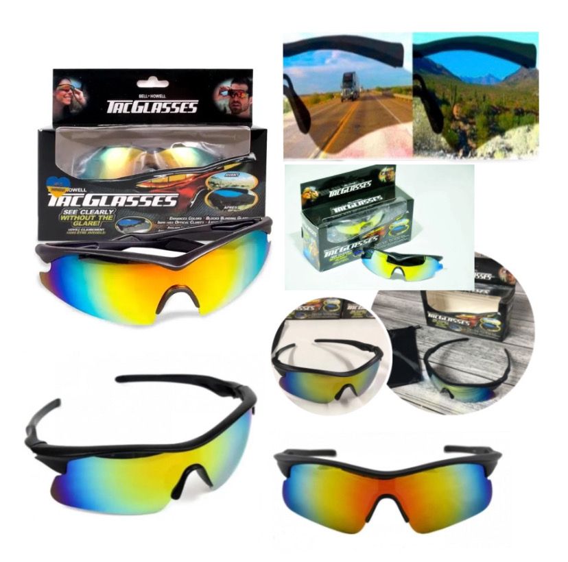 Антибликовые поляризованные защитные очки для водителей Tac Glasses, Тактические очки для защиты глаз от солнца