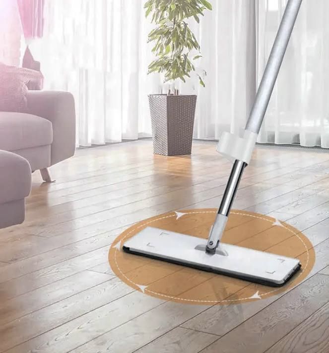 Швабра лентяйка  Spin Mop 360 с отжимом для комфортной уборки