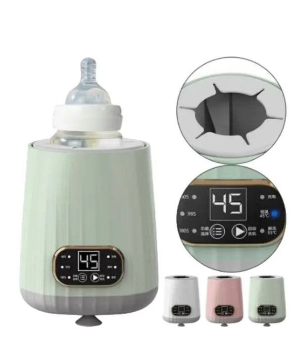 Автоматический шейкер для детских бутылочек, Electric Milk Bottle Shaker, Portable Shaking Machine, USB Charging, Milk, Подогреватель для бутылочек потативный с таймером  оборудован подсветкой и LED дисплеем