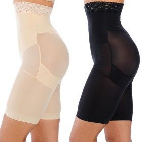 Утягивающие шорты с высокой талией Slim n lift, шорты для коррекции фигуры, Слим энд Лифт