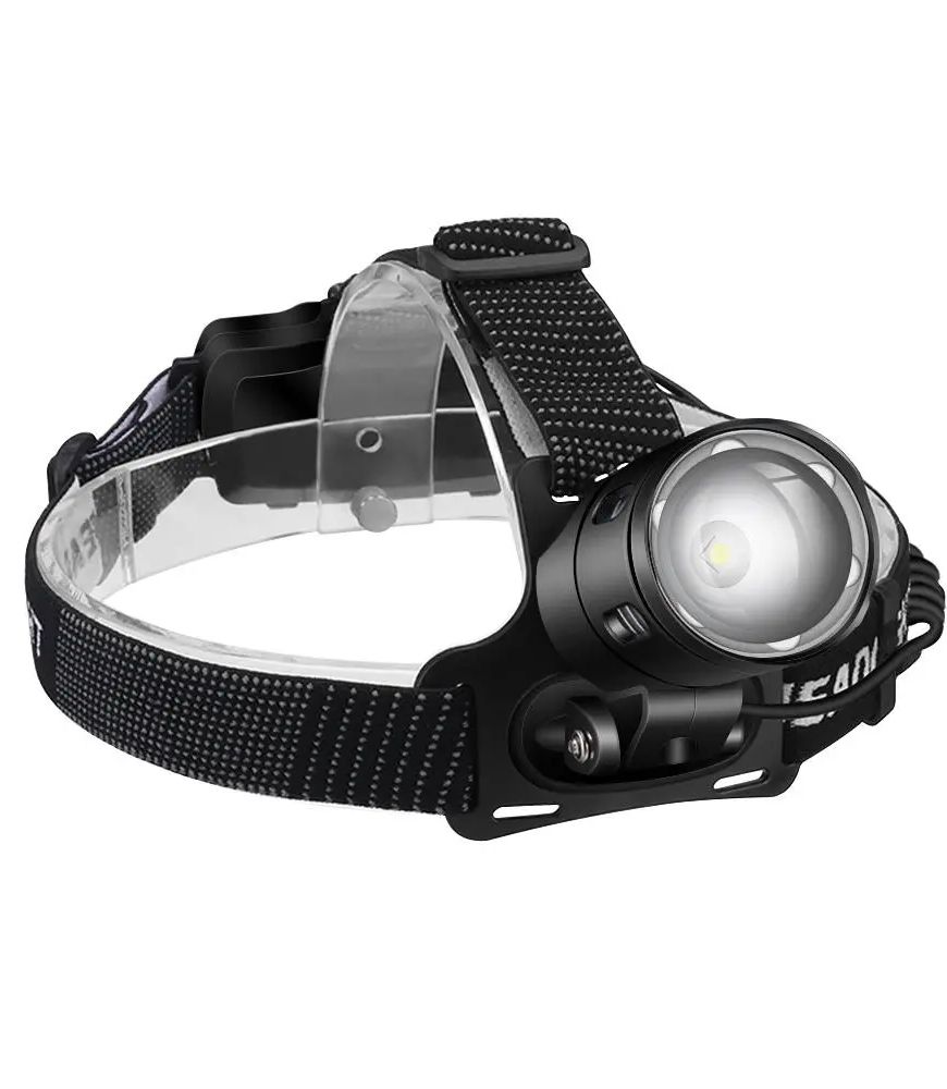 Налобный фонарь BL T20 -P90 LED Zoom аккумуляторный светодиодный мощный фонарик с фокусировкой, наклона линзы – 90°