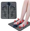 Массажный лечебный електрический коврик для ступней и ног EMS Foot Massager стимулирующий кровообращение