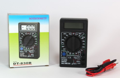 Мультиметр тестер вольтметр амперметр DT-830B