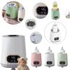 Автоматический шейкер для детских бутылочек, Electric Milk Bottle Shaker, Portable Shaking Machine, USB Charging, Milk, Подогреватель для бутылочек потативный с таймером  оборудован подсветкой и LED дисплеем