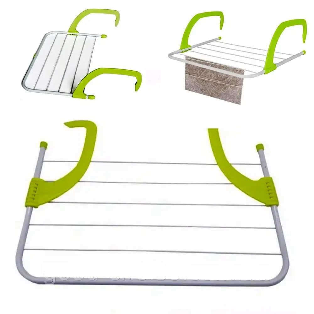 Съемная сушилка для одежды на батарею Fold Clothes Shelf, подвесная сушилка, сушилка для белья