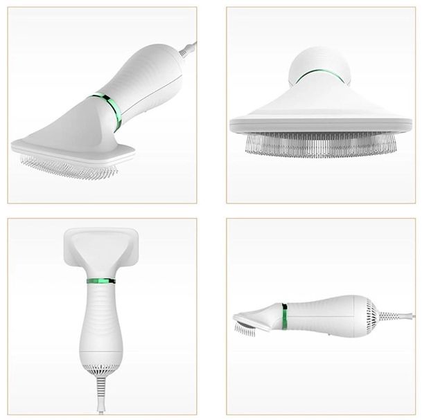 Фен-расчёска пылесос для шерсти собак и кошек 2 в 1 PET GROOMING DRYER, Фен для собак и кошек, Щетка-фен для животных