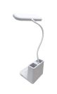Настольная лампа аккумуляторная X-BAIL QP-2209-B USB с органайзером 3 режима освещения, гибкая настольная лампа с подставкой для телефона