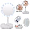 Косметическое зеркало с подсветкой My Fold Mirror Двухстороннее