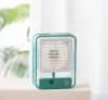 Маленький настольный вентилятор JISULIFE,с USB-зарядкой 4-скорости MINI FAN, с функцией увлажнения, Портативный охладитель воздуха, переносной компактный кондиционер с возможностью добавить аромат или лед в лоток