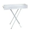 Переносной мангал гриль барбекю BARBECUE TRAY 770SS MD-008 70х30х70 см с решеткой, портативный металлический мангал