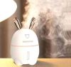 Увлажнитель воздуха и ночник 2в1 Humidifiers Rabbit кролик зайчик Заяц, портативный универсальный стильный милый ультразвуковой Диффузор освежитель с подсветкой, бесшумный распылитель для ароматерапии, аромолампа