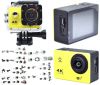 Спортивная универсальная видео экшн-камера Waterproof Sport Action Camera WiFi 4K Ultra HD D800 портативная компактная прочная с пультом, аква боксом и набором креплений для съемки в экстремальных условиях и во время движения, съемки под водой до 30м