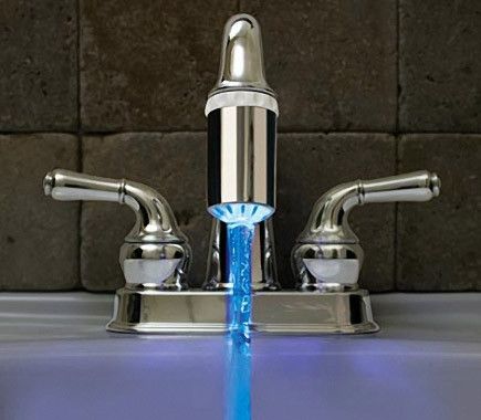 Насадка на кран с подсветкой. БЕЗ БАТАРЕЕК! Подсветка воды