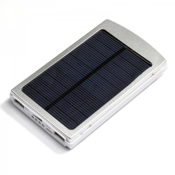 Внешний аккумулятор c LED Power bank L5 Solar 25000 mAh
